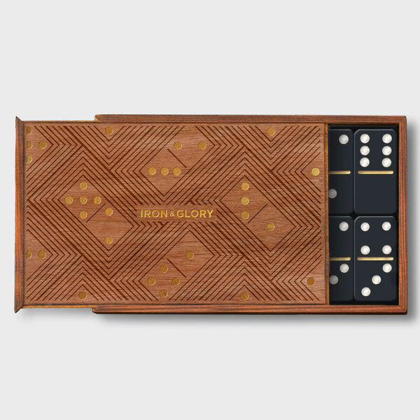 Dominoes | Iron & Glory Deluxe box of dominoes