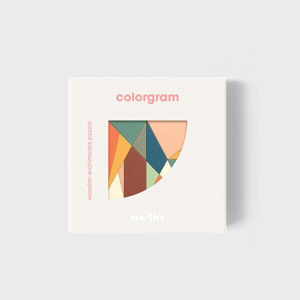 Colorgram | Mello colourful Archimedes puzzle.