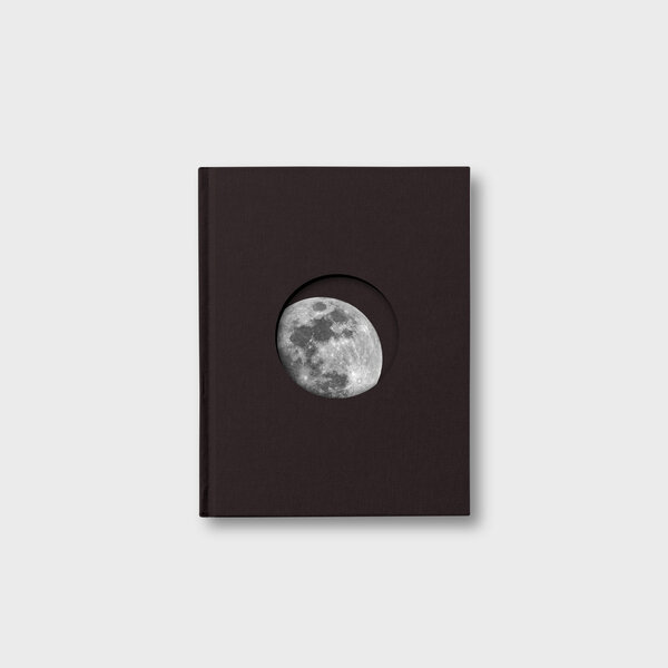 Moon Notebook | Space themed stationery (A6).
