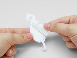 cat dog hooks peeling