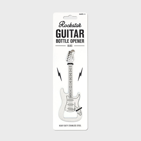 Guitar Bottle Opener | Rockstar Stainless Steel Bar Blade