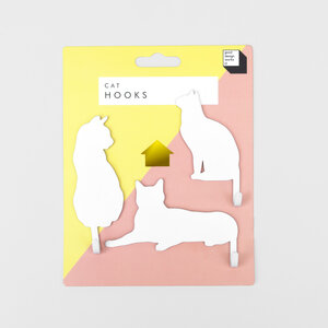 Cats cat-and-dog-wall-hooks