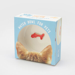 cat water bowl goldfish