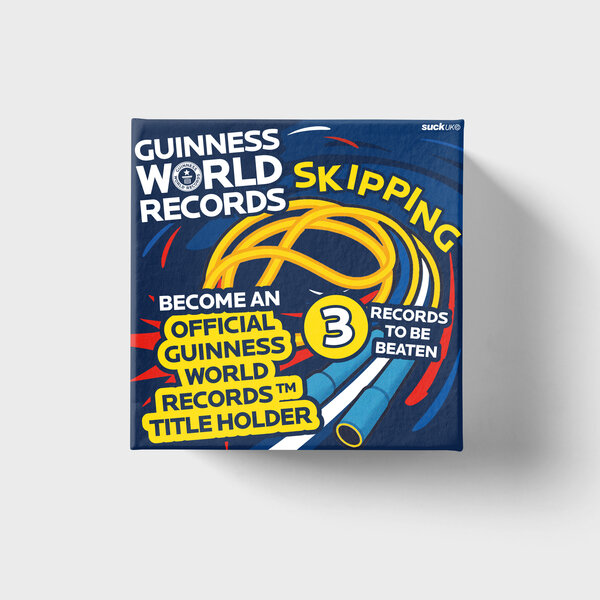 Skipping Record Breaker Kit | Guinness Book of Records.