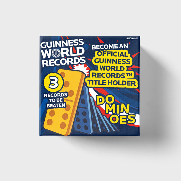 Dominoes Record Breaker Kit | Guinness Book of Records.
