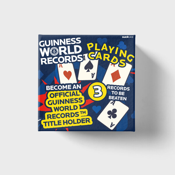 Playing Cards Record Breaker Kit | Guinness Book of Records.