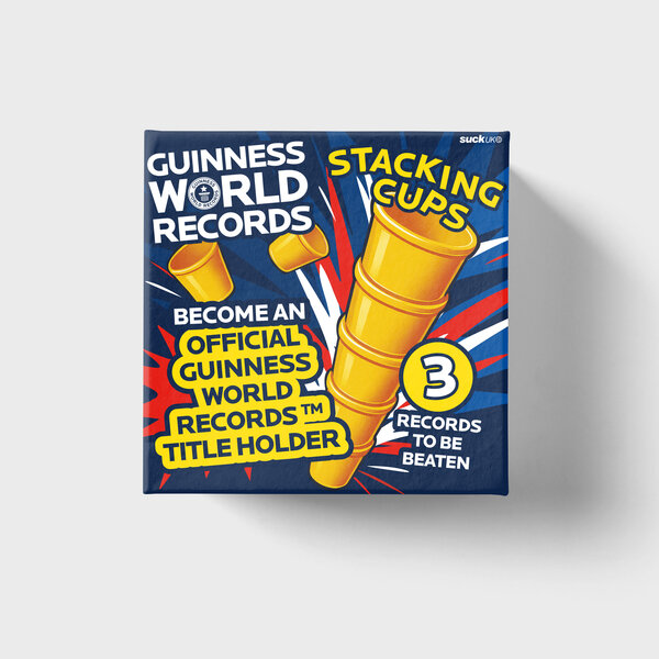 Stacking Cups Record Breaker Kit | Guinness Book of Records.