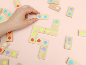 dot to dot, game, domino, colour