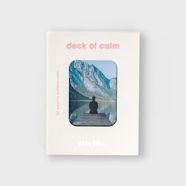 Deck of Calm | Mello Self-help deck of cards.