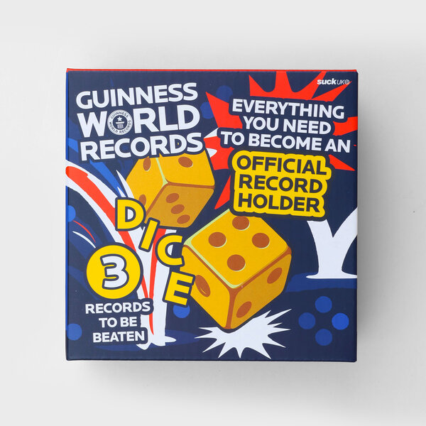 Dice Record Breaker Kit | Guinness Book of Records.