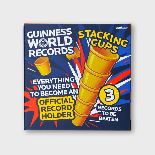 Stacking Cups Record Breaker Kit | Guinness Book of Records.