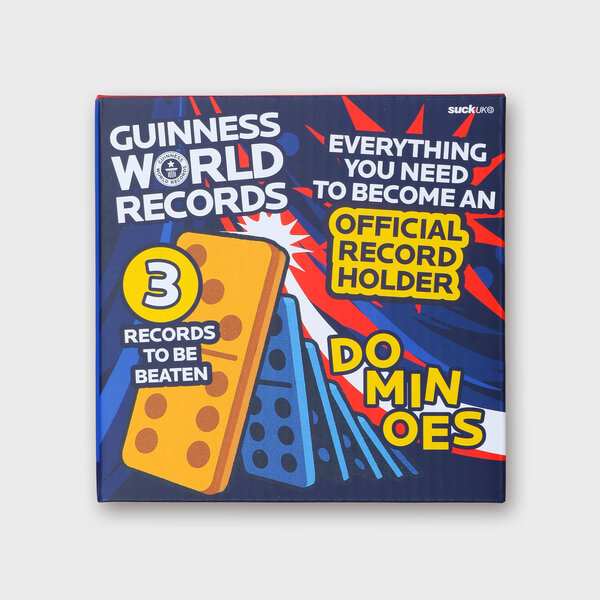 Dominoes Record Breaker Kit | Guinness Book of Records.