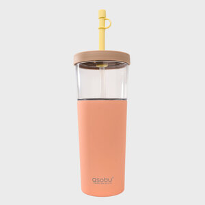 Pastel Peach marina-clear-insulated-coffee-cup