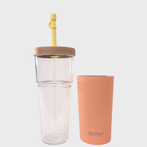 Pastel Peach marina-clear-insulated-coffee-cup