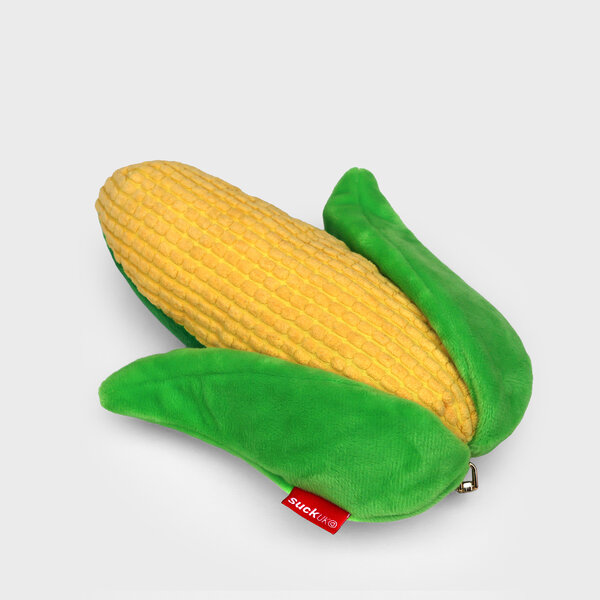 Corn on the Cob Case | Just In Case - Plush Corn on the cob.