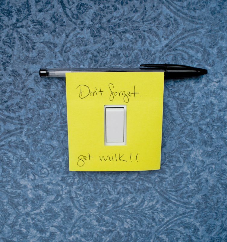 Switch Notes : Leave reminders on your light switches.