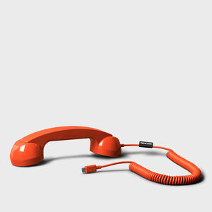 Retro USB Telephone Handset for iPhone and other modern devices.
