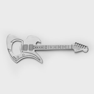 BC Rich Mockingbird Guitar Bottle Opener