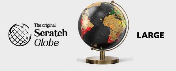 Large Scratch Globe