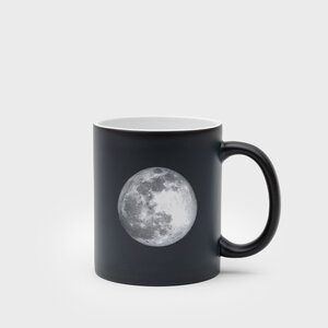 full moon colour changing black mug nasa space photography