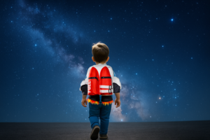 Galaxy School Backpack For Kids Boy in space nasa