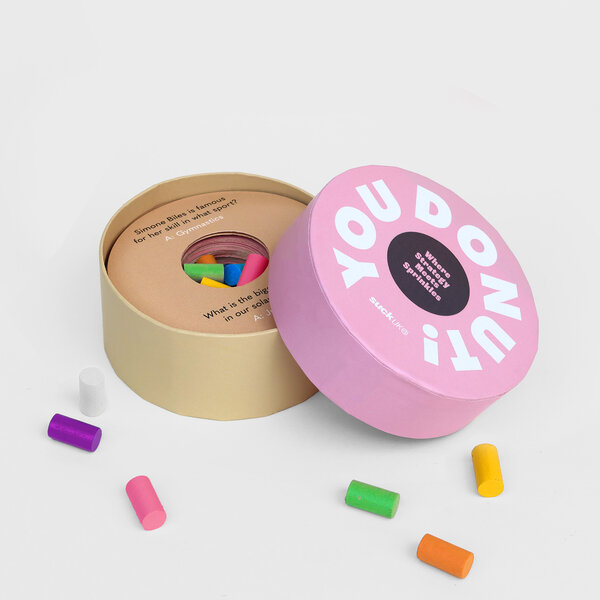 You Donut! | Doughnut shaped family card game.