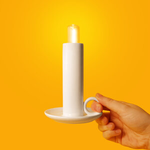 candle light, light, candle, decor, ceramic, vase, lightbulb, gift, ideas, home
