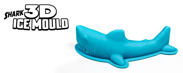 There's Now a 3D Mold That Lets You Create Giant Shark Shaped Ice Cubes