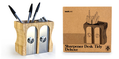 Double Sharpener Desk Tidy