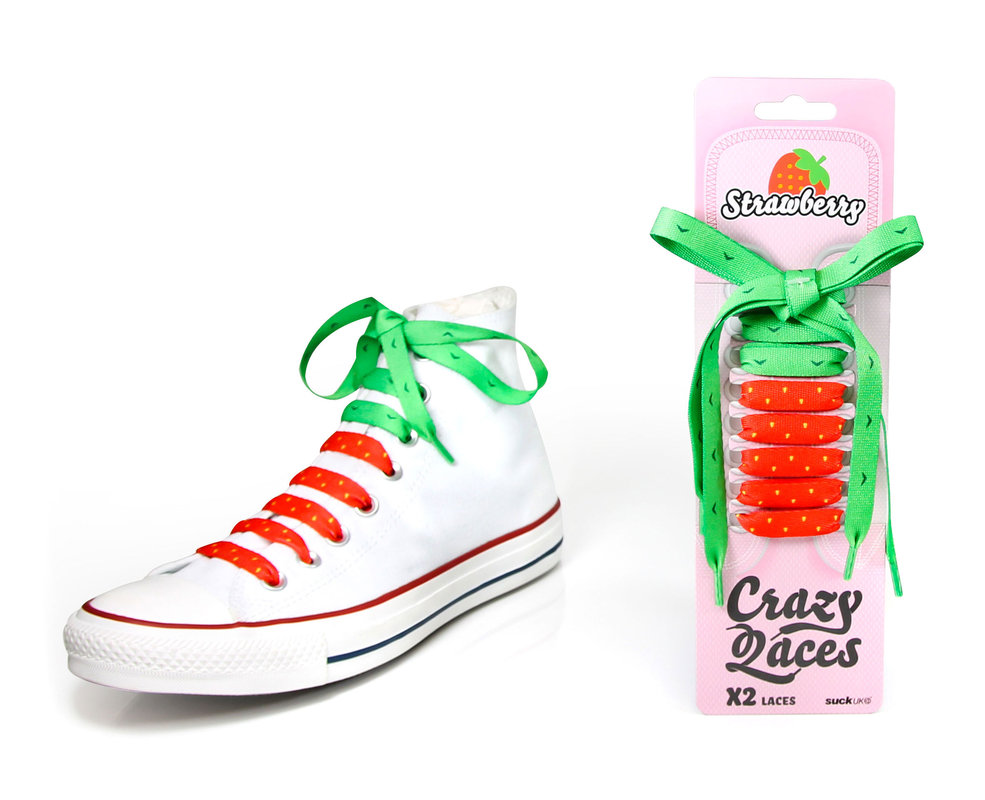 Crazy Laces Do up your shoes with bright designs.