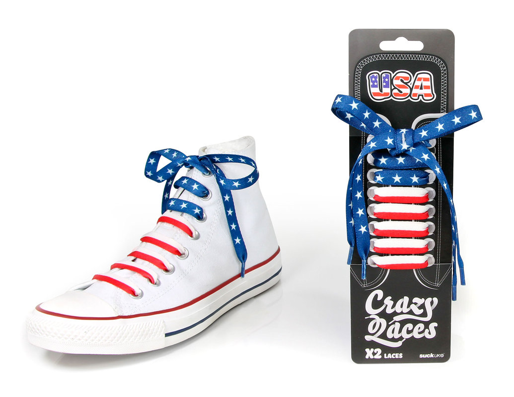 Crazy Laces Do up your shoes with bright designs.