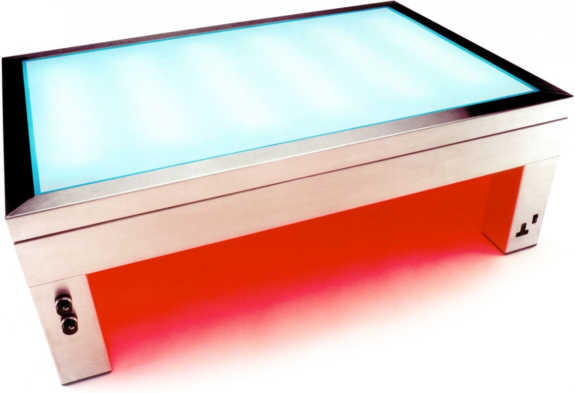 Coffee Table Furniture That Lights Up The Room Image