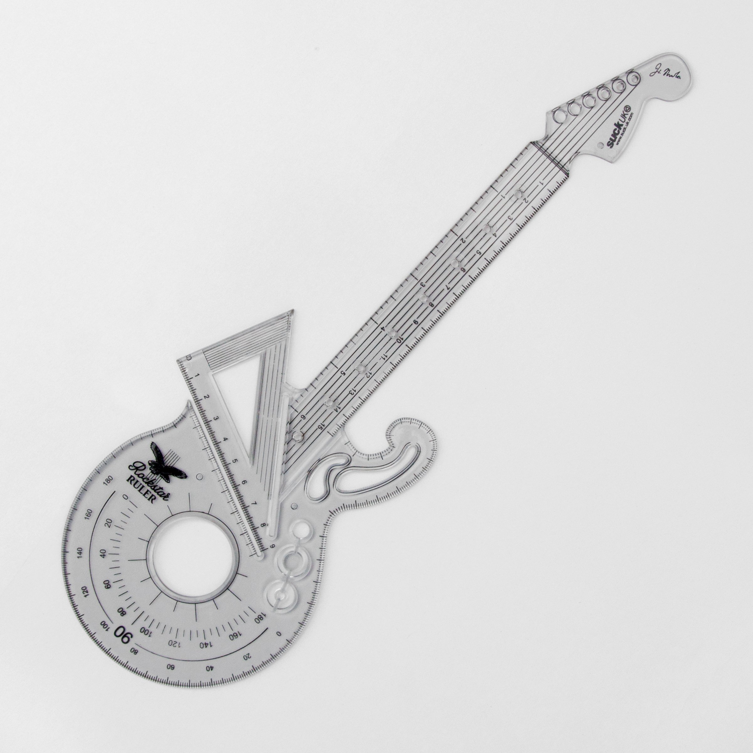 Guitar Shaped Ruler