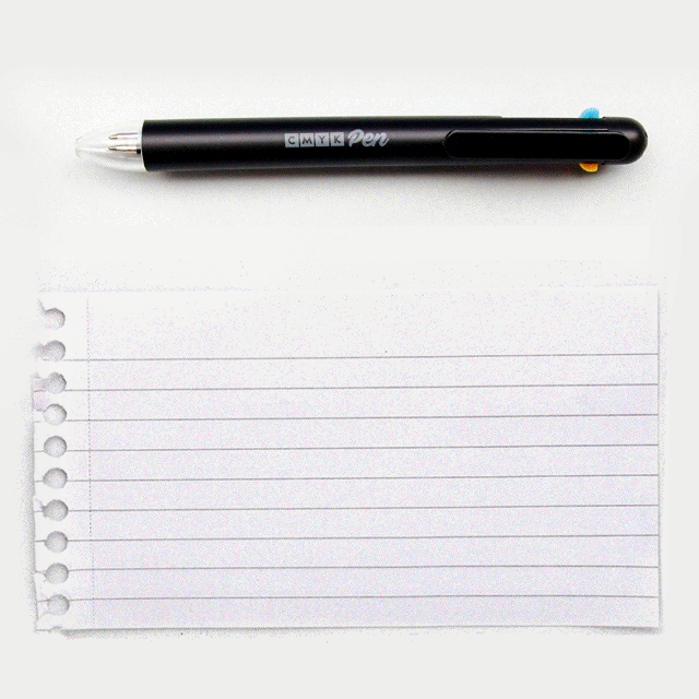 CMYK Pen : Sketch in full colour.