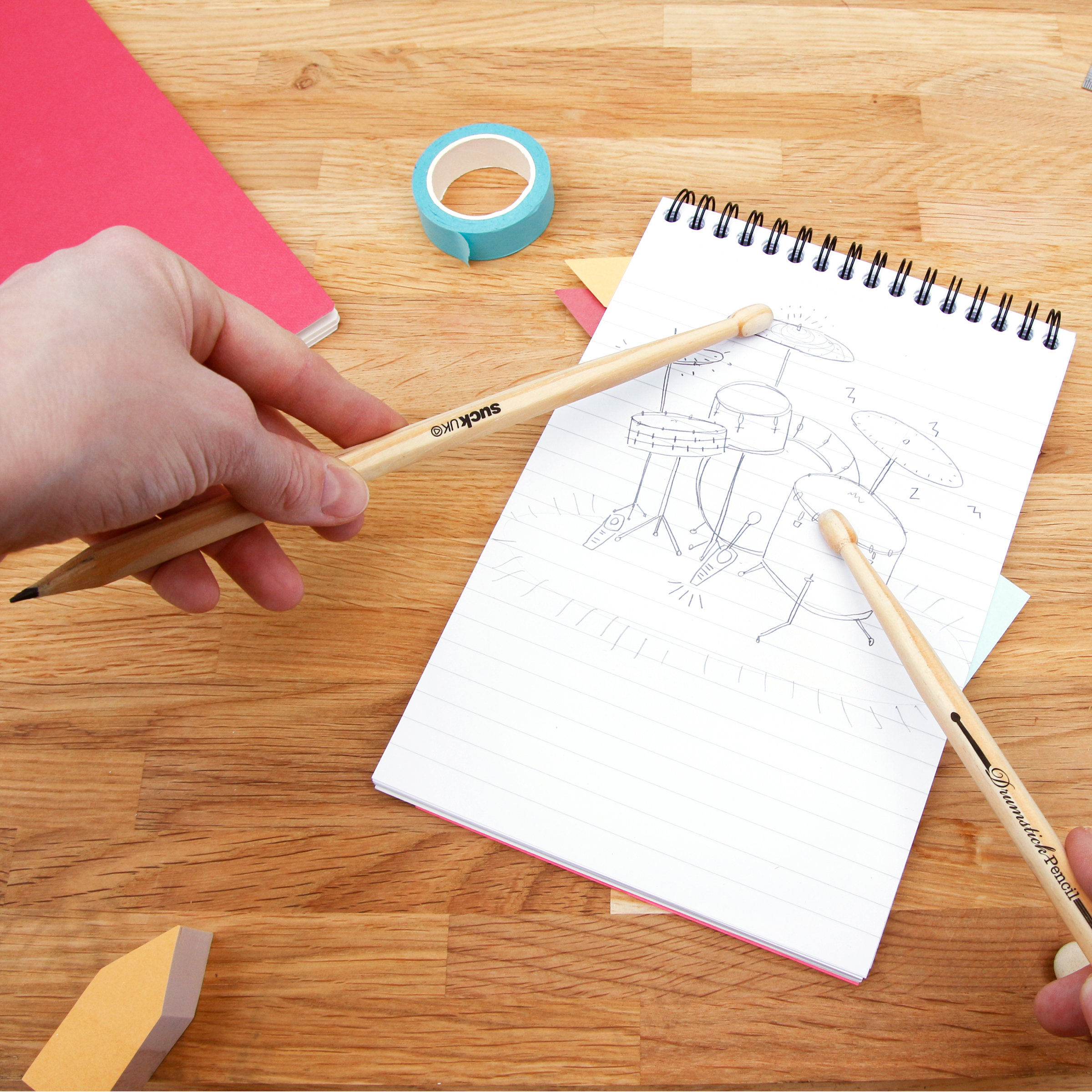 Drumstick Pencils, Drummer, Stationery