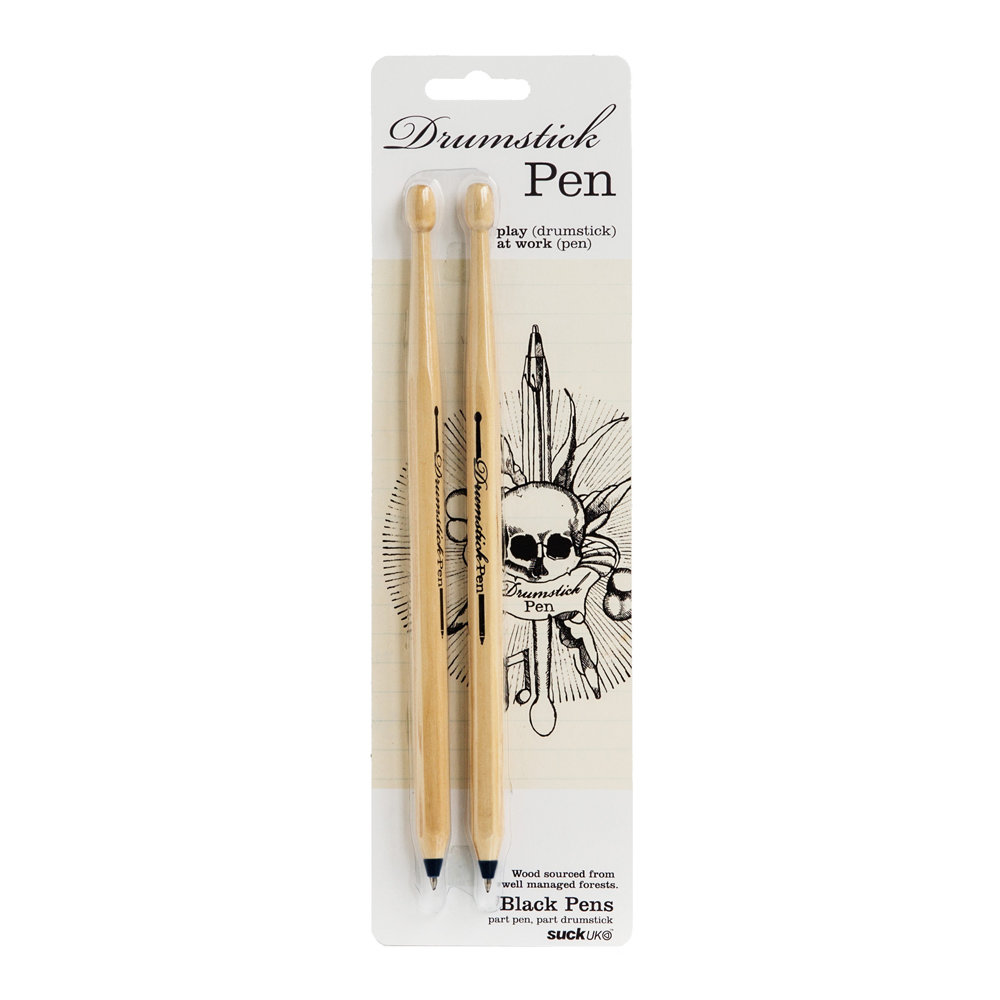 The Original Drumtick Pen Packaging (Black)