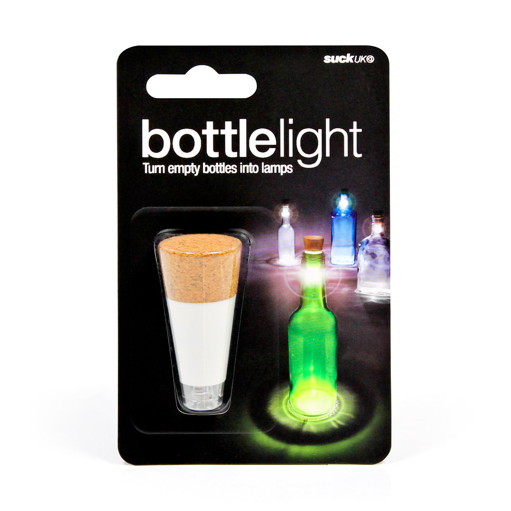 3x Bottle Light with Timer Hellum Bottle Light Warm White 30 LED Bottles-Lic 