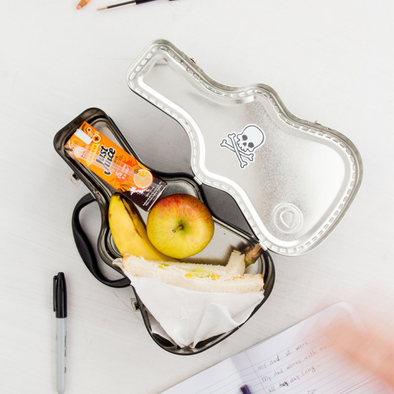 Lunch Box in the shape of a guitar