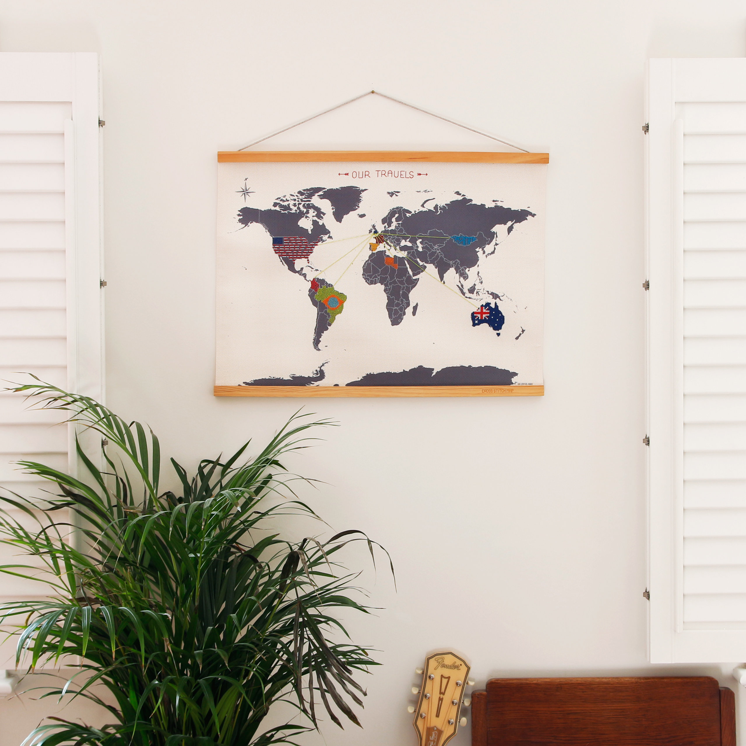 Sew Your Own Map