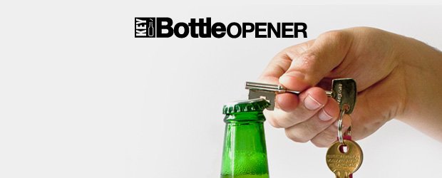 Keyring bottle opener 