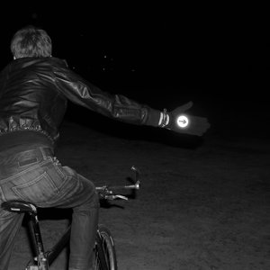 Gloves with reflective indicators