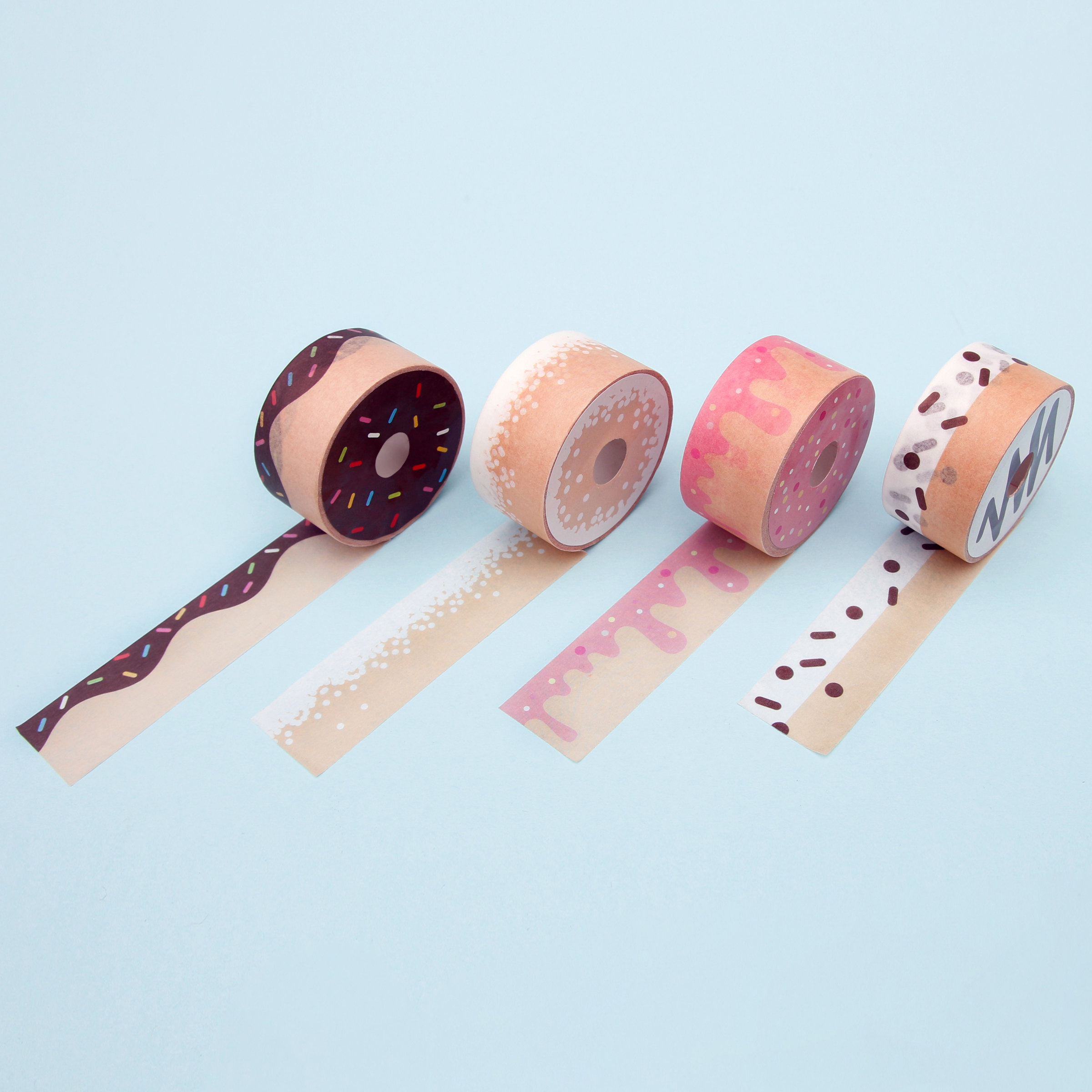 4 cool pattern washi tape designs