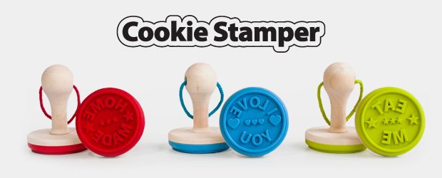 Home made cookie stamper