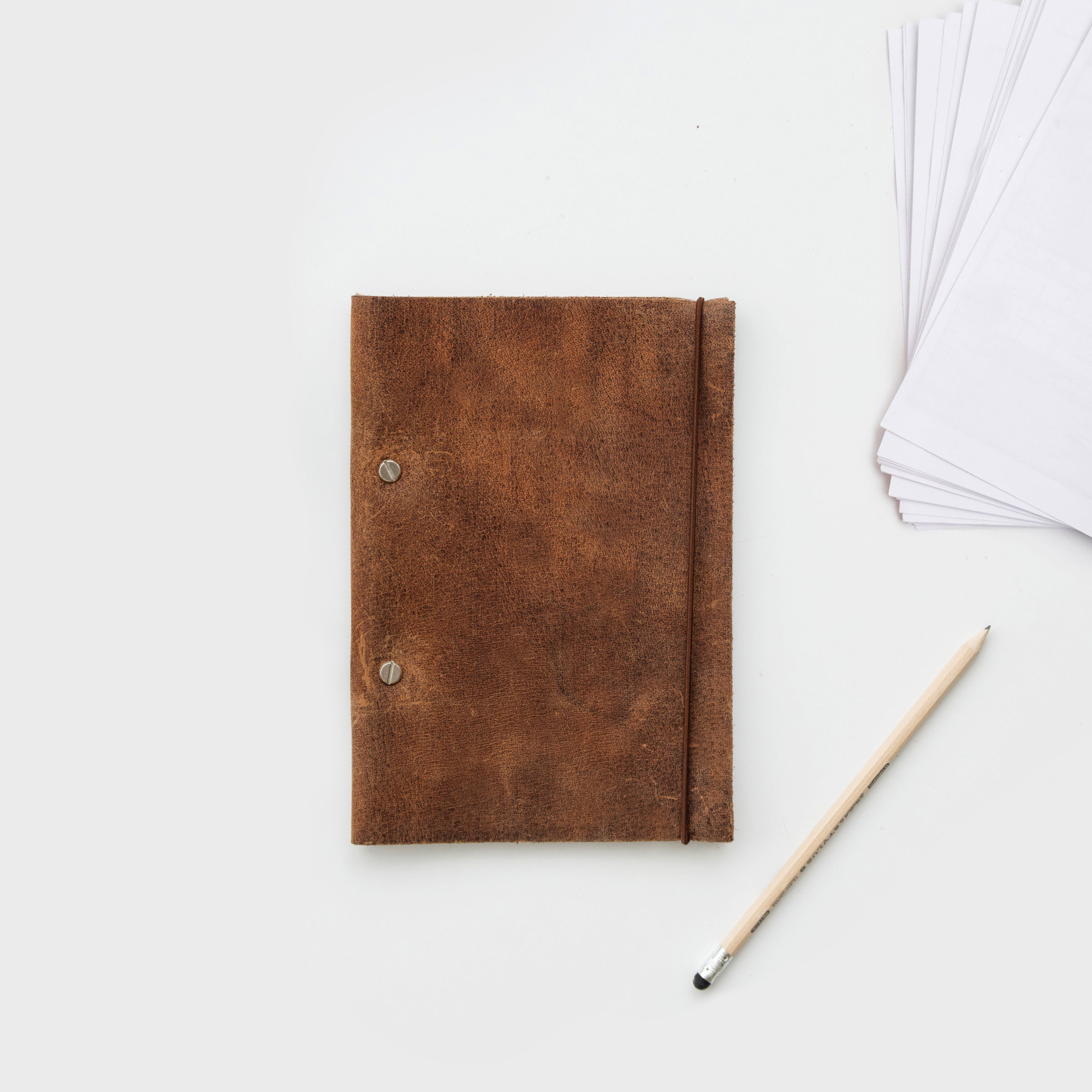 Make your own notebook from recycled paper
