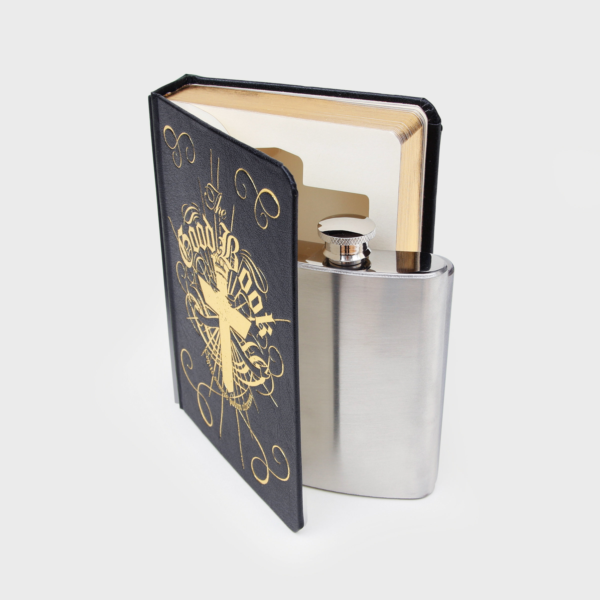 Hip-Flask in a book