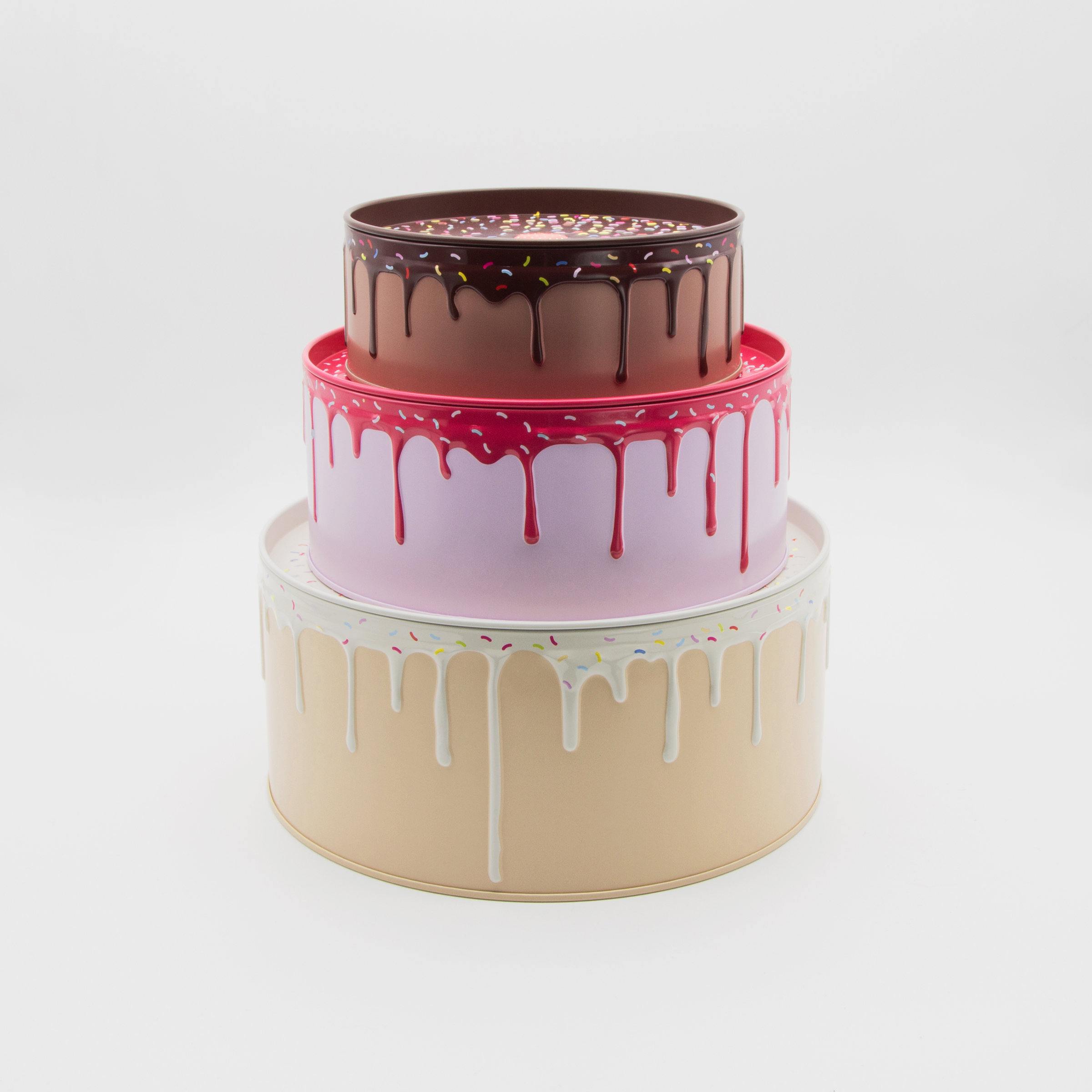 Cake Storage Tins - Set of 3