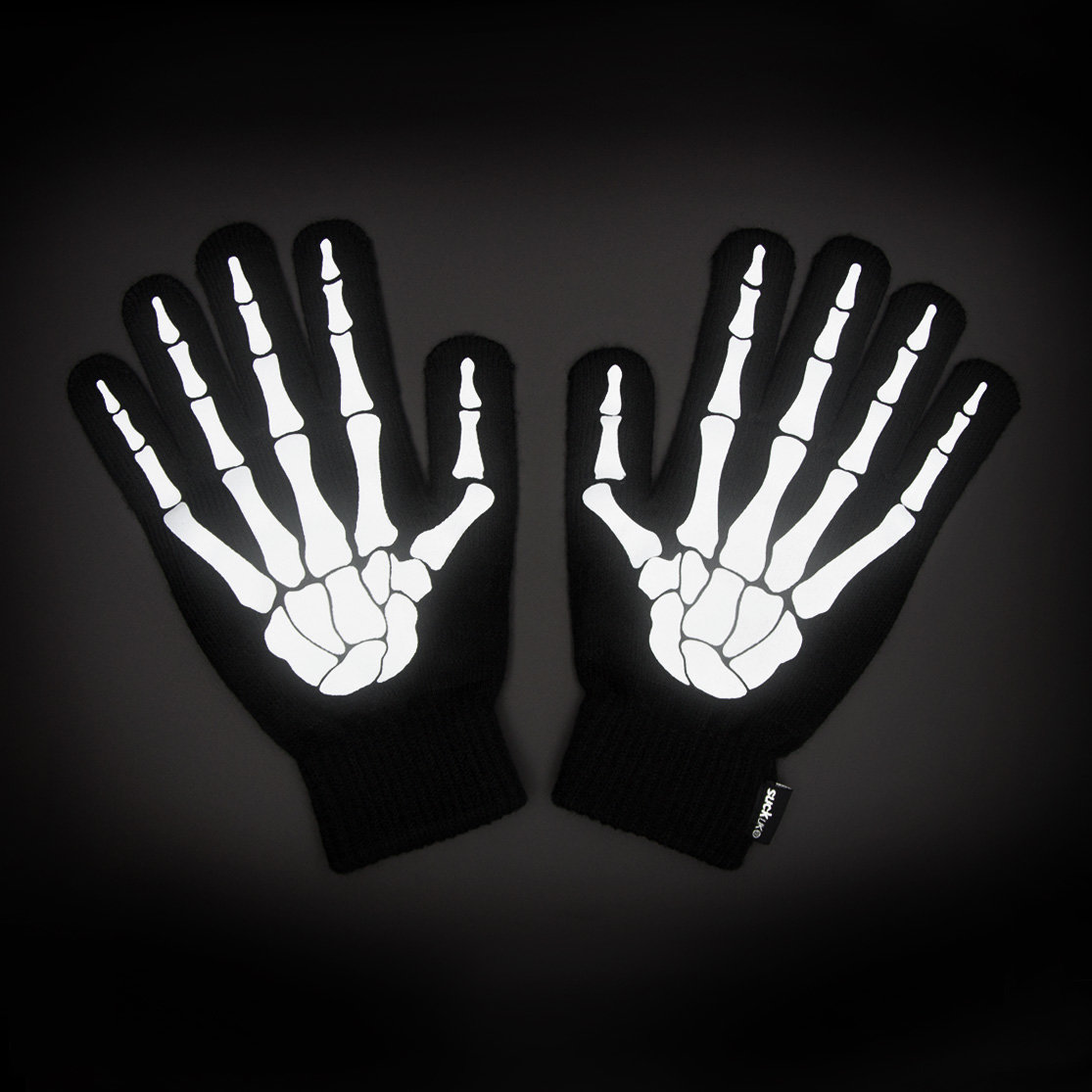 Spooky Winter Bike Gloves