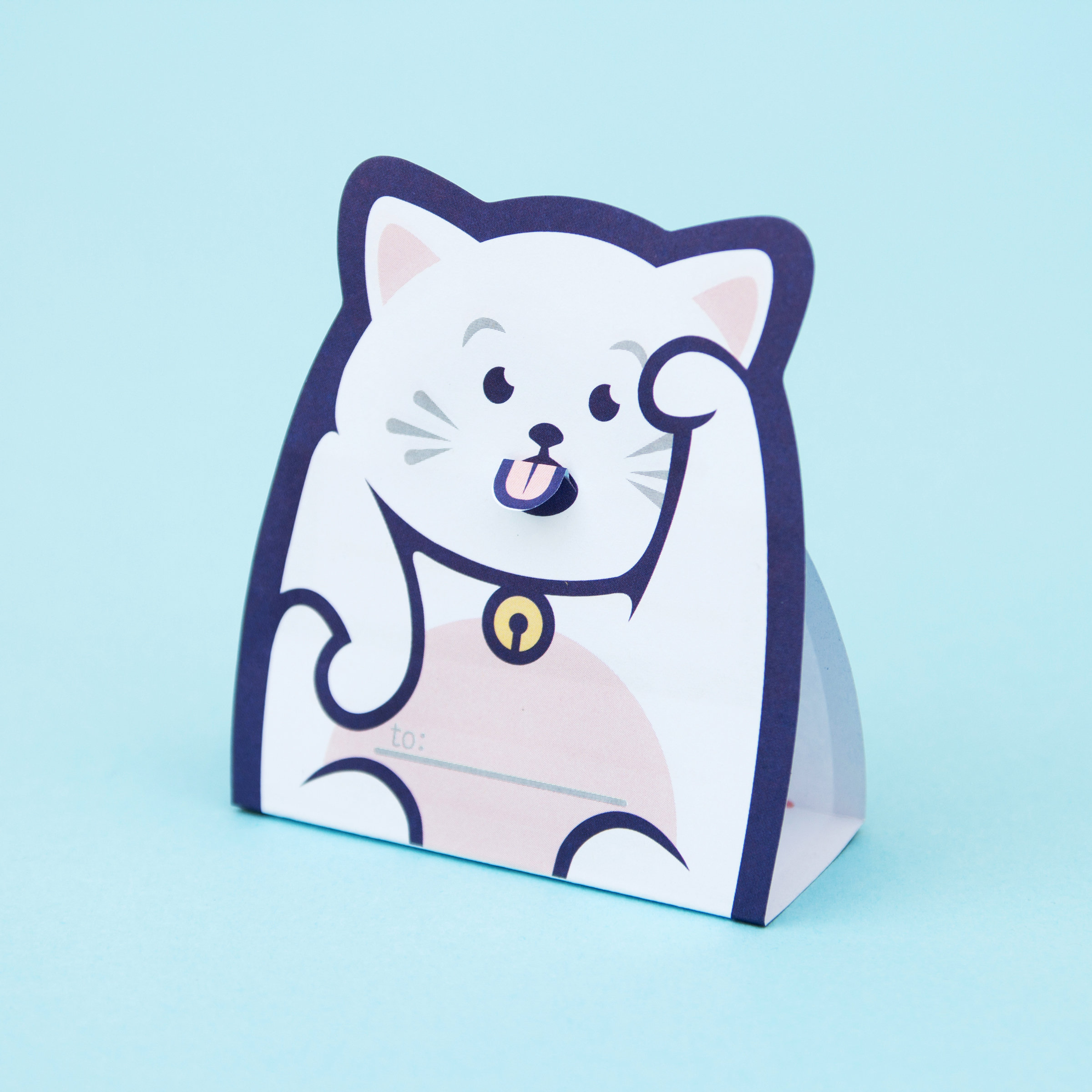 Pack of 5 Small Cat Notepads 