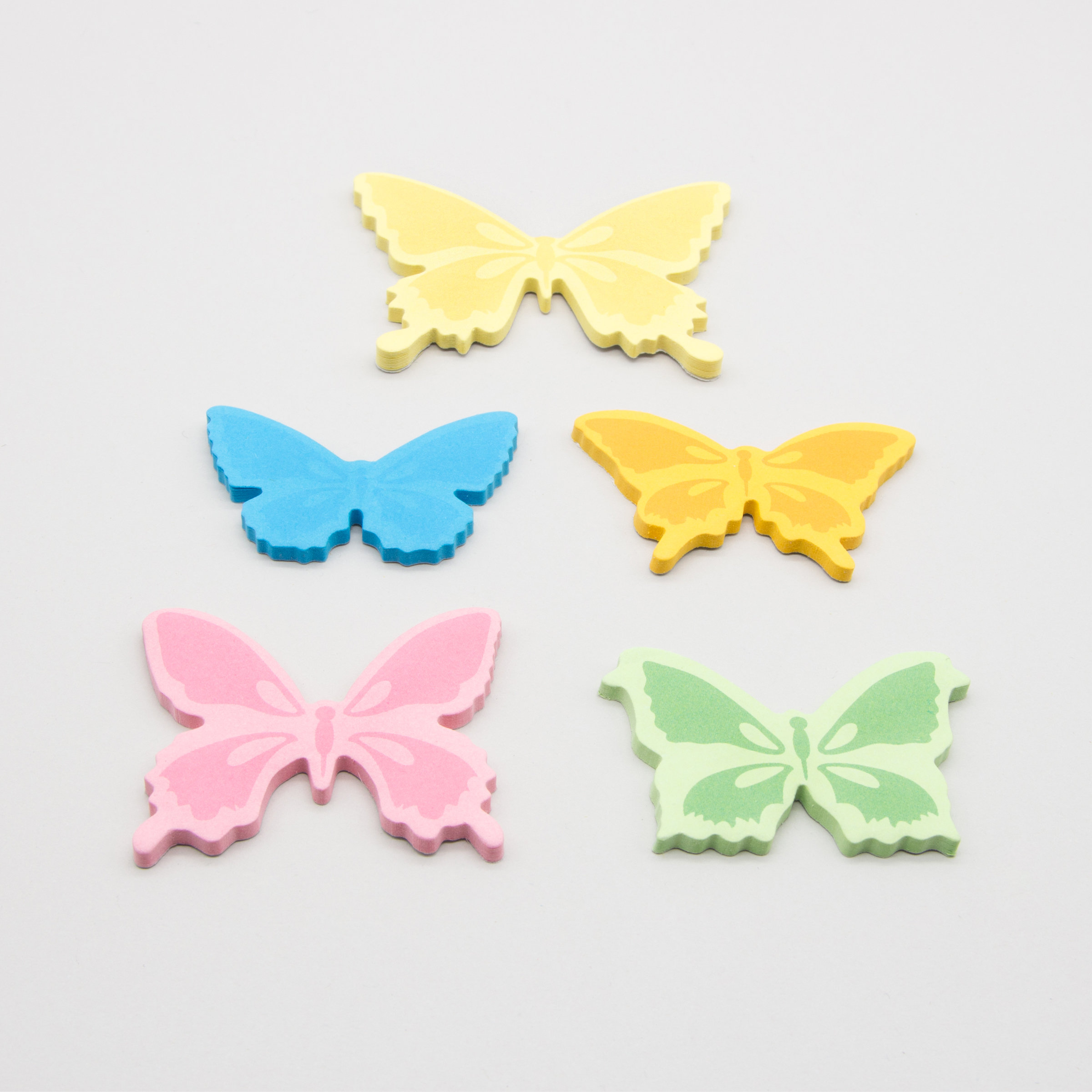 Butterfly sticky notes specimen pack