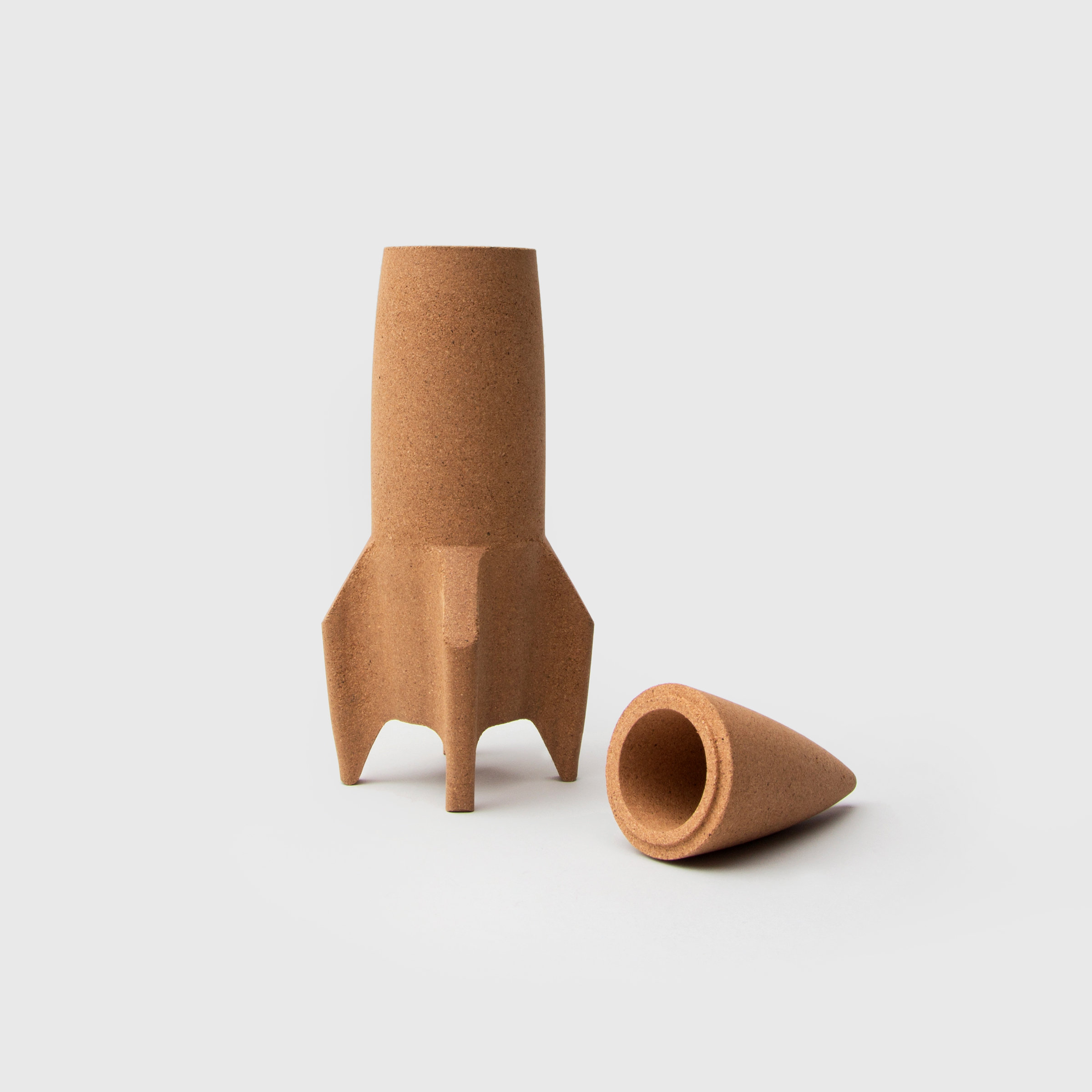 2 Part Cork Space Rocket